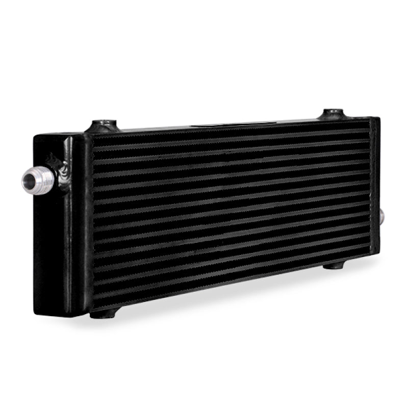 Mishimoto Oil Cooler Universal Large Bar Plate Black - OneFastShop