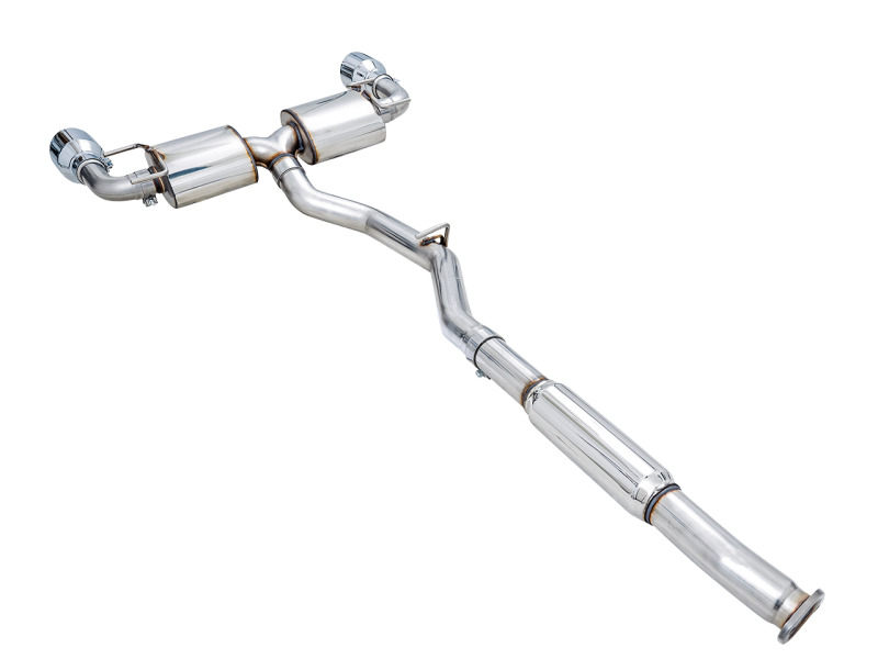 AWE Touring Edition Cat-Back Exhaust - Chrome Silver Tips for Subaru BRZ/ Toyota GR86/ Toyota 86 - 2013-2024 - OneFastShop