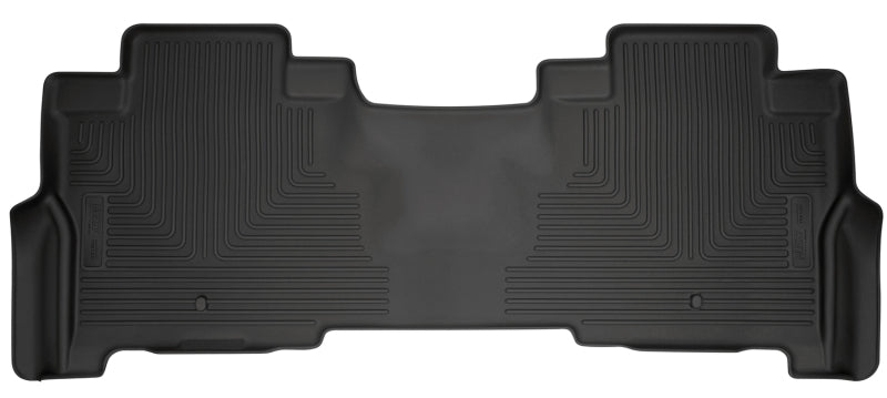 Husky Liners WeatherBeater Second Row Black Floor Liners for 18-22 Ford Expedition
