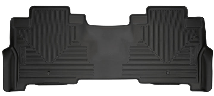Husky Liners WeatherBeater Second Row Black Floor Liners for 18-22 Ford Expedition