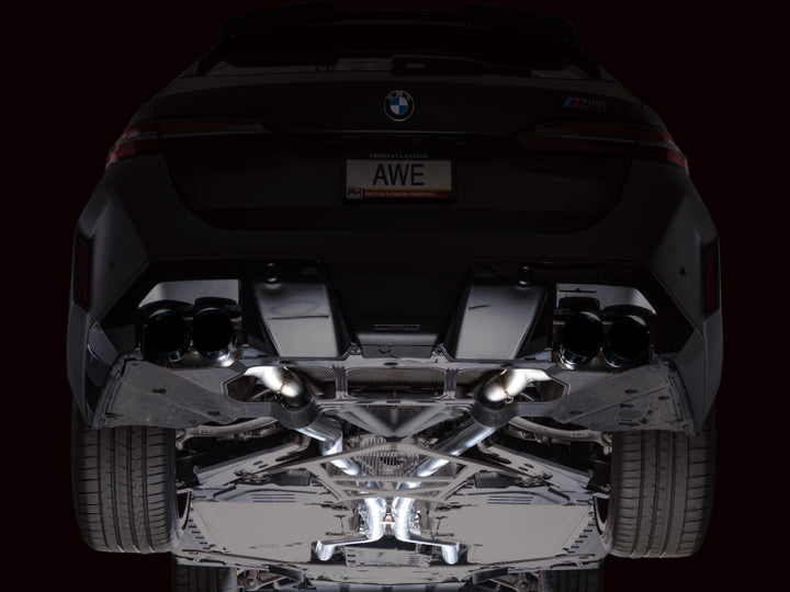 AWE Tuning BMW G90/G99 M5 Touring Edition Cat-Back Exhaust - Diamond Black Tips