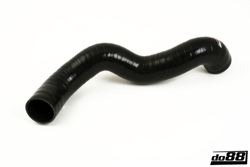 do88 Silicone Intercooler Inlet Hose - Volvo D5 2.4D 2001-2005 - Black