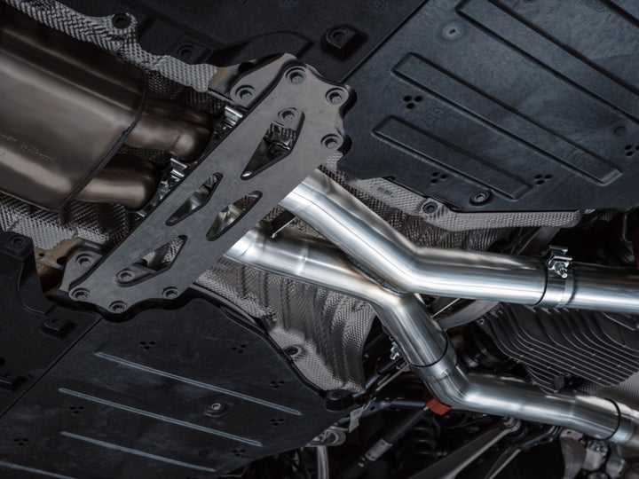 AWE Tuning SwitchPath Edition Exhaust - Diamond Black Tips for 23-24 BMW G87 M2 - OneFastShop