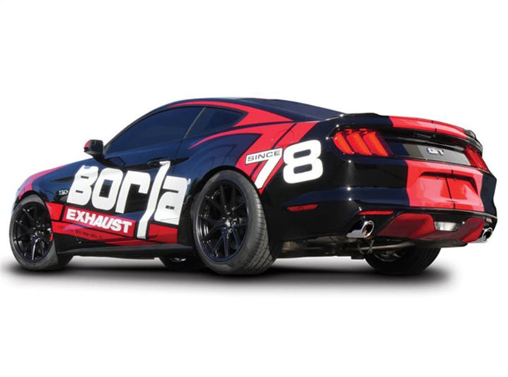 Borla Cat-Back Exhaust System Ford Mustang GT 5.0L V8 - 15-17