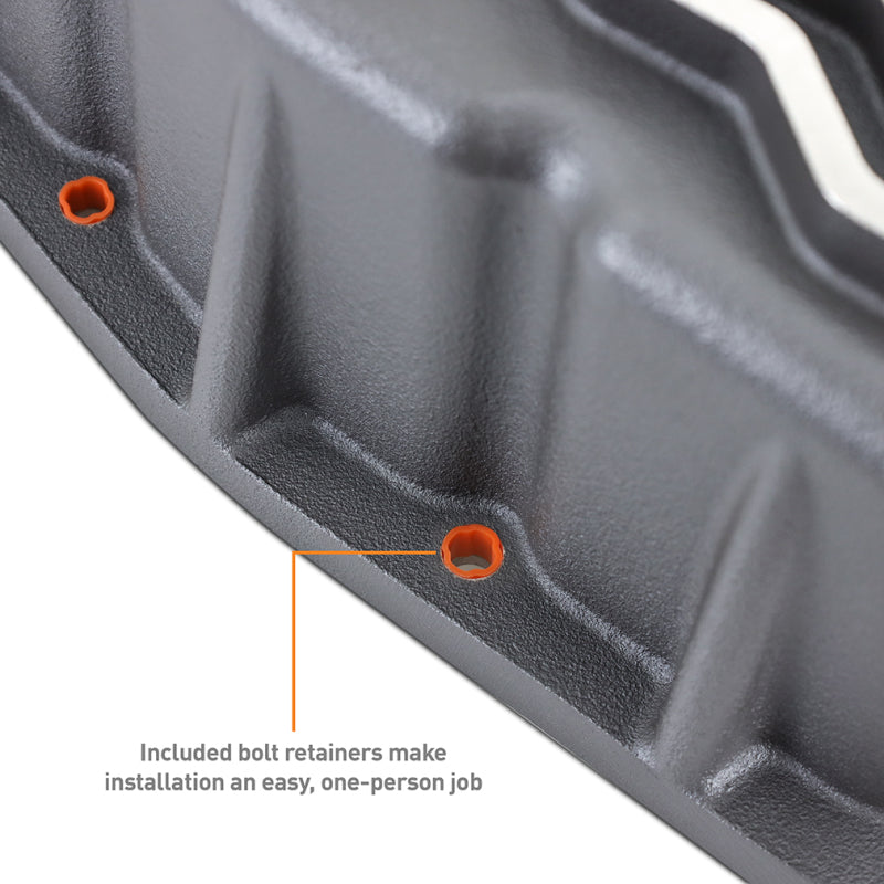 Mishimoto Aluminum 68RFE Transmission Pan - Cast - GR for 2007.5+ Ram 6.7L Cummins