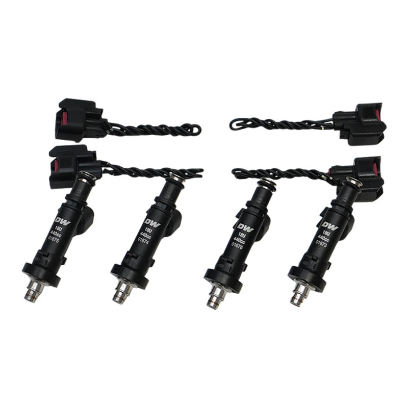 DeatschWerks 450cc Fuel Injectors - Honda Civic / Acura Integra 1986-2001 - Set of 4