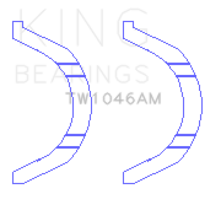 King Engine Bearings Thrust Washer Set for BMW N14B16C Mini Cooper 2007-2016 - OneFastShop