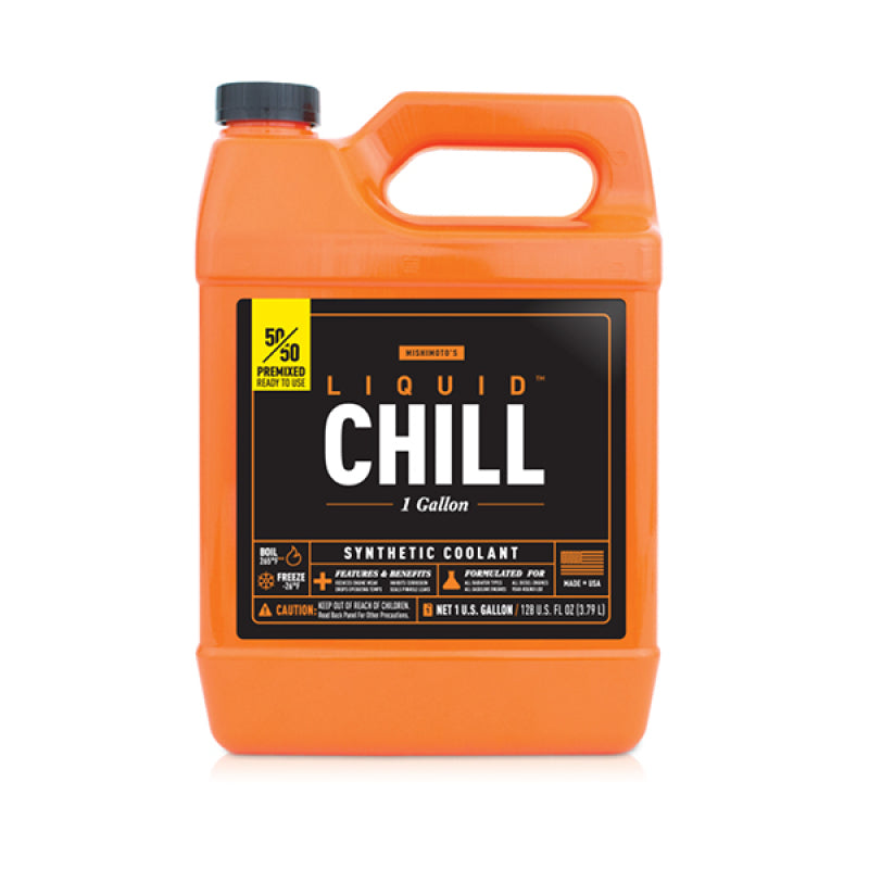 Mishimoto Liquid Chill Synthetic Engine Coolant Premixed - Nontoxic Propylene Glycol-Based - Ready to Use - All Water-Cooled Engines
