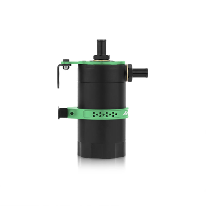 Mishimoto Baffled Oil Catch Can Universal Green PCV