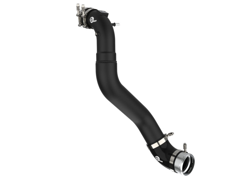 aFe BladeRunner Aluminum Charge Pipe Kit for Ford F-150 Ecoboost V6-3.5L(tt) Black - OneFastShop