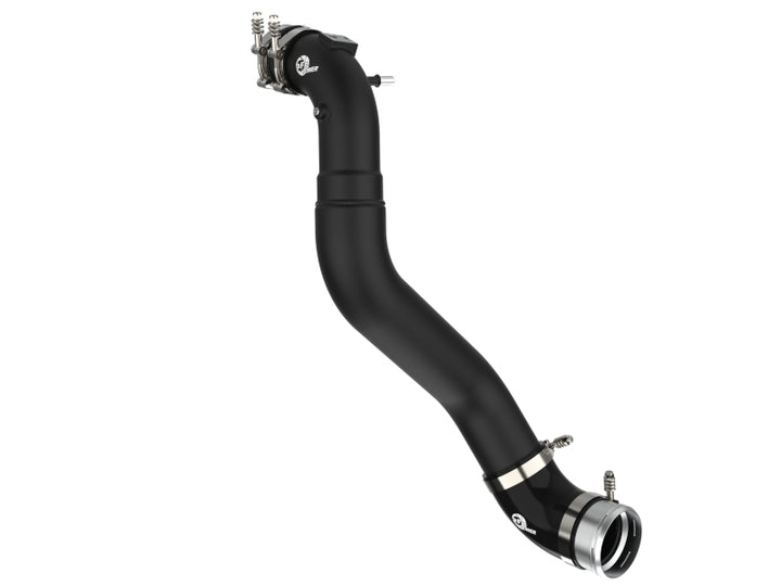aFe BladeRunner Aluminum Charge Pipe Kit for Ford F-150 Ecoboost V6-3.5L(tt) Black - OneFastShop