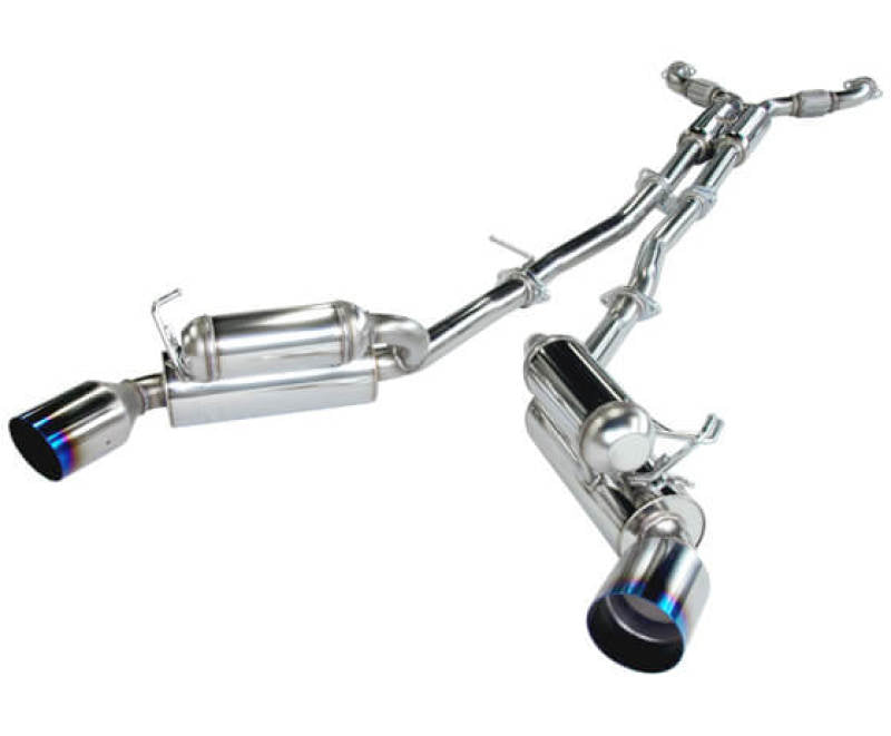 HKS Dual Hi-Power Ti Tip Catback Exhaust for 03-07 G35