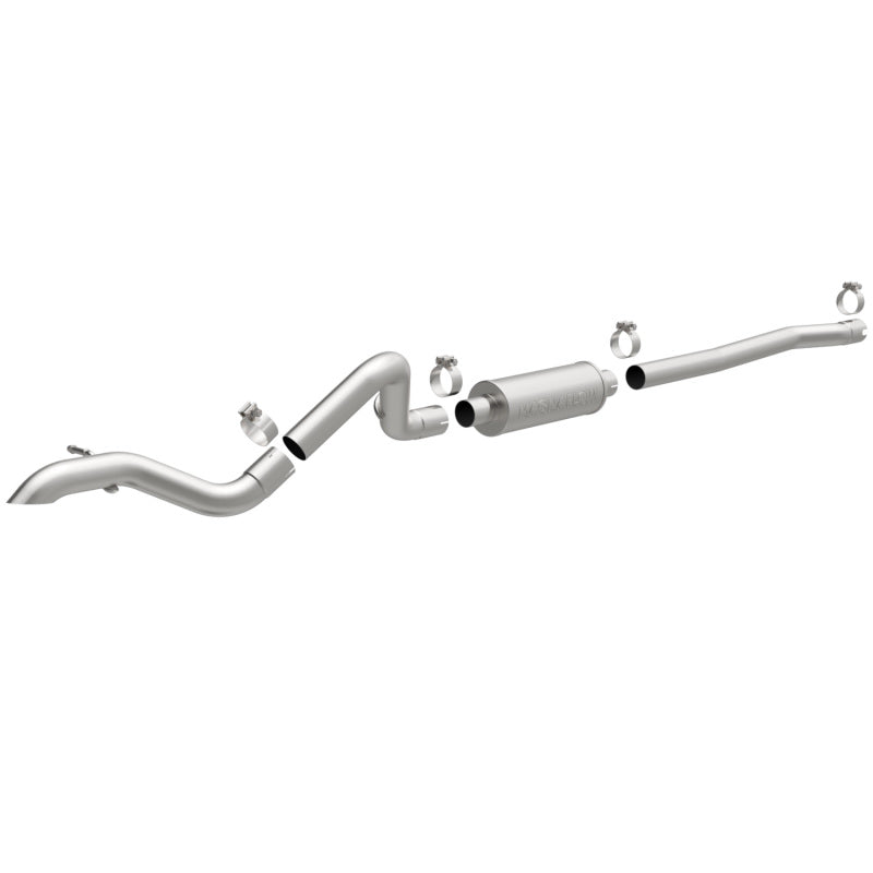 Magnaflow Rock Crawler Series Cat-Back Exhaust System for 12-14 Jeep Wrangler JK V6 3.6L 4dr - OneFastShop