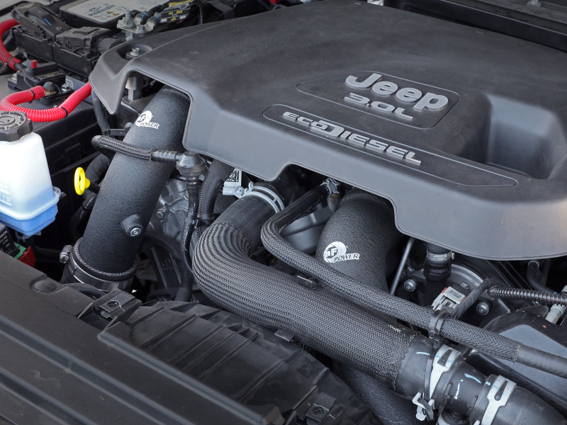 Afe BladeRunner 3in Intercooler Pipe Kit for Jeep Wrangler 2020-2021 V6-3.0L