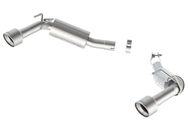 Borla Rear Section Single Split S-Type Exhaust for 14-15 Camaro SS 6.2L V8 RWD