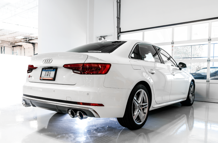 AWE Tuning Audi B9 S5 Sportback SwitchPath Exhaust - Non-Resonated (Black 102mm Tips).