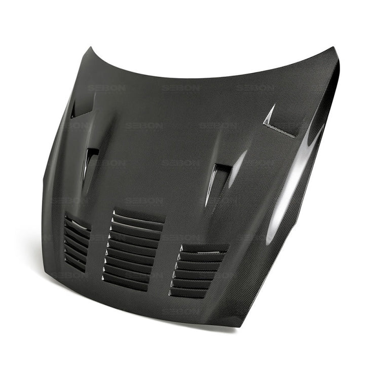 Seibon Carbon Fiber Hood Nissan GTR R35 GTII-Style (2017-2018)