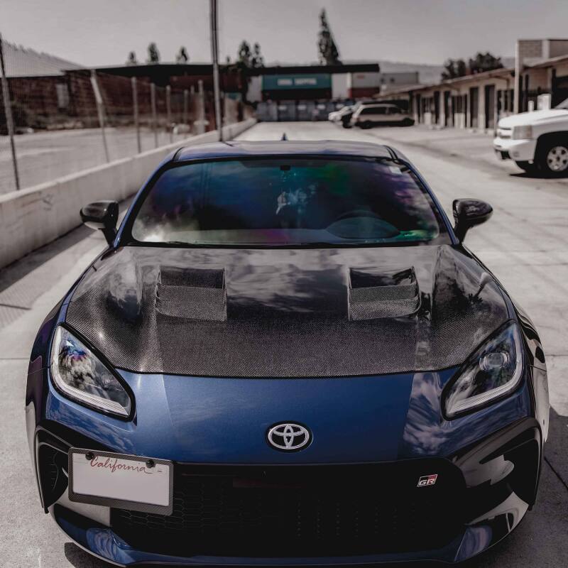 Seibon TS-Style Carbon Fiber Hood for 2022 Toyota GR86/Subaru BRZ