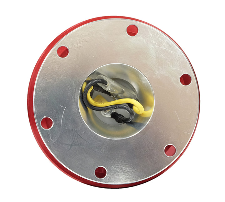 NRG Quick Release Silver Body Red Chrome Ring - Vehicle Compatible - OneFastShop