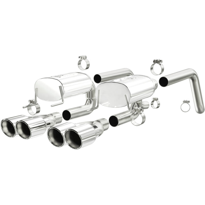 Magnaflow Axle-Back Exhaust System for 2005-2008 C6 Corvette - OneFastShop