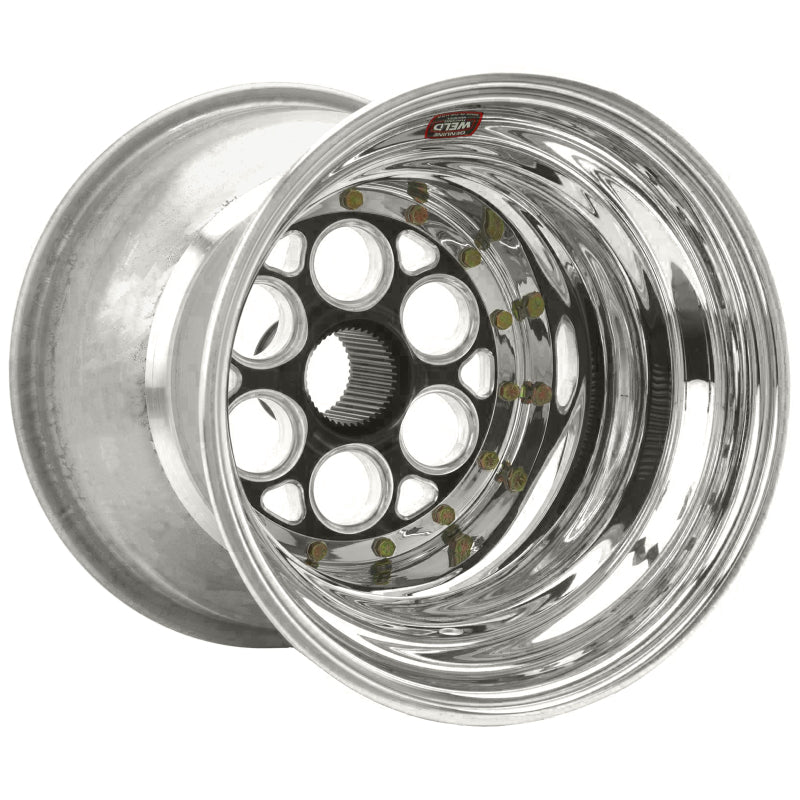 Weld Magnum Sprint Forged Beadlock Wheel 15x17 - 42-Spline, 5in BS, Black