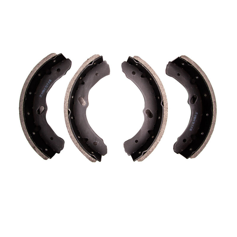 Dynamic Friction Premium Riveted Front/Rear Brake Shoes - Chevrolet LCF 3500 / 3500HD 2016-2022