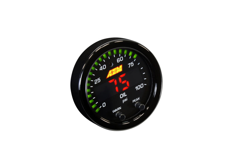 AEM X-Series Pressure Gauge - 0-100 PSI, image 11