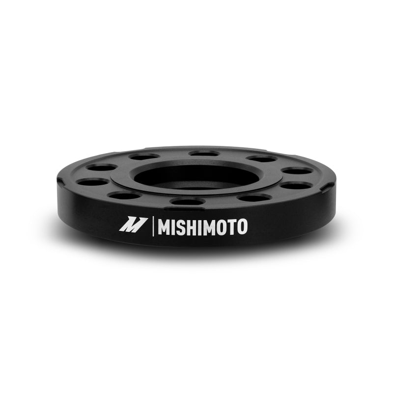 Mishimoto 5x112 66.5 20 M14 Wheel Spacers – Black - OneFastShop