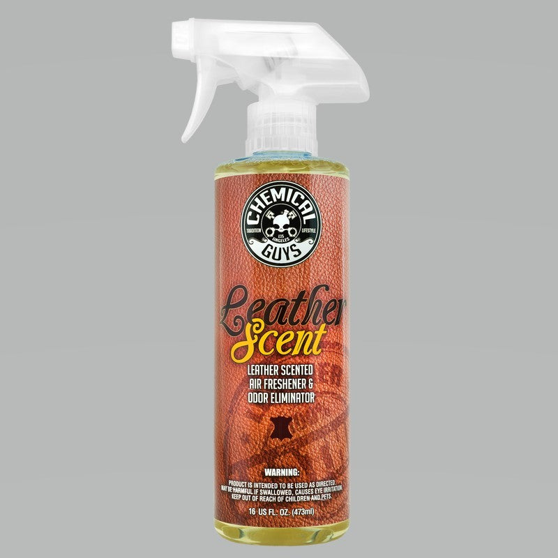 Chemical Guys Leather Scent Air Freshener & Odor Eliminator 16oz