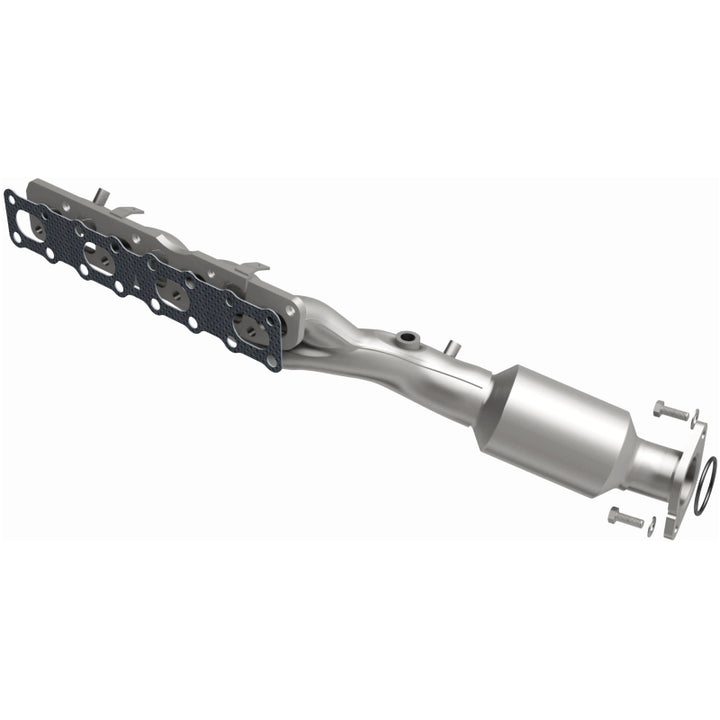 MagnaFlow Direct-Fit Stainless Steel Catalytic Converter 5.6L V8 - 04-06 Nissan Titan - OneFastShop