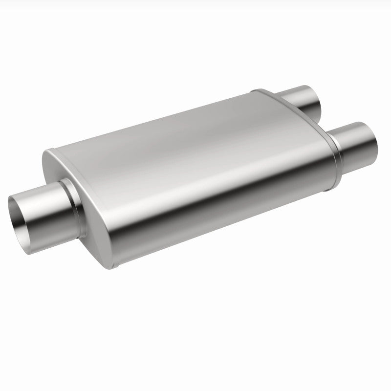 MagnaFlow Performance Muffler 4X9 SS Trb 18 3/2.5 - Various Chevy, Dodge, Ford, GMC - OneFastShop