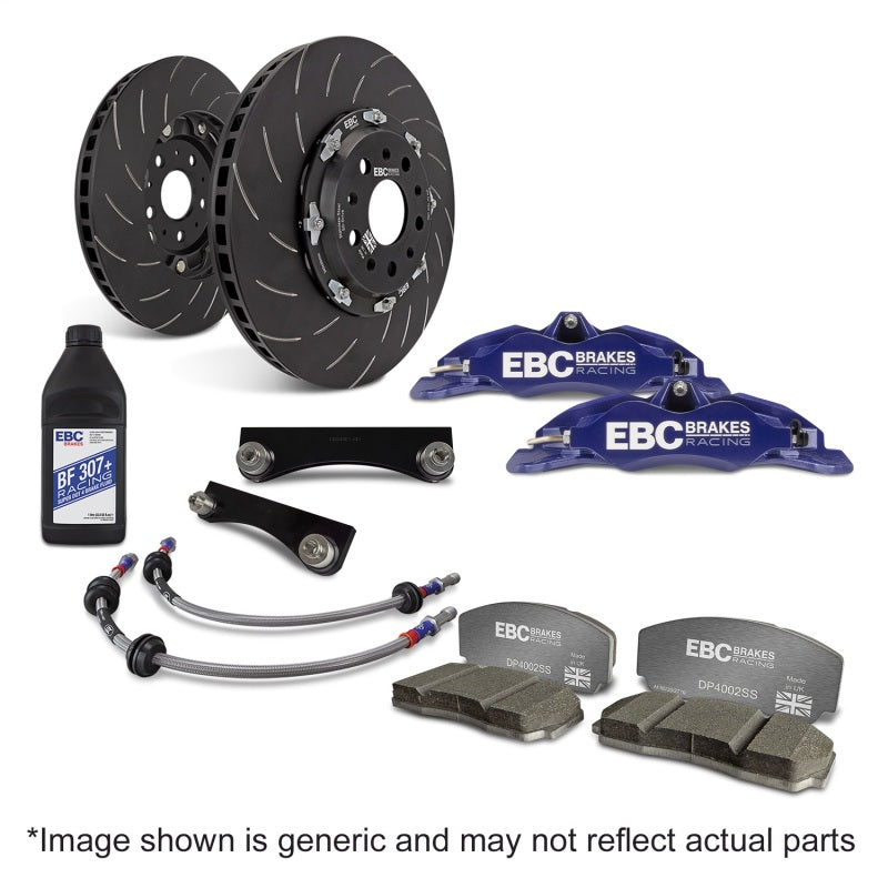 EBC Racing Blue Apollo-4 Front Big Brake Kit 330mm - Subaru BRZ / Toyota 86 2013-2024