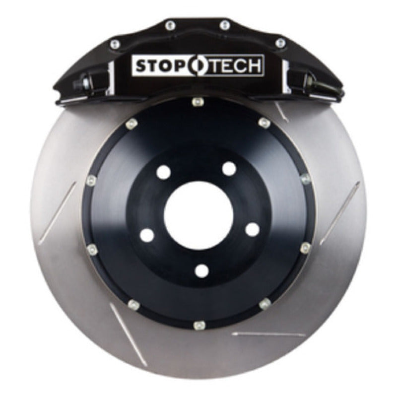 StopTech 2008–2013 BMW M3 and 2011–2012 BMW 1M Coupe Front BBK – with Black ST-60 Calipers Slotted 380x35mm Rotor - OneFastShop