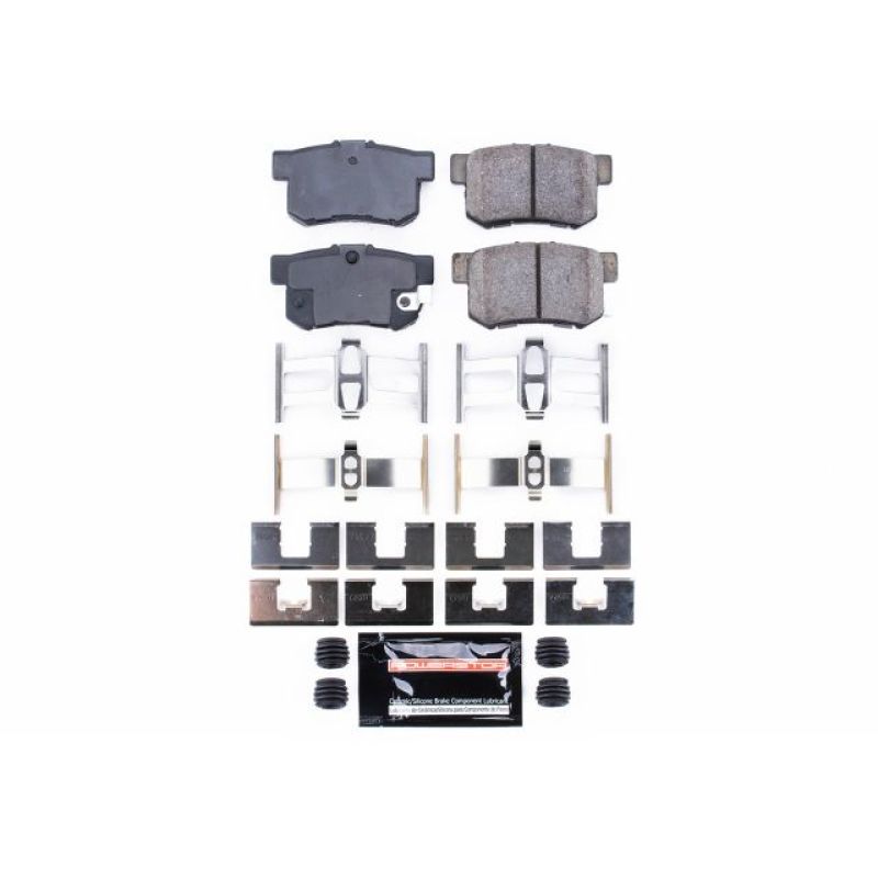 Stoptech Rear Z23 Sport Brake Pads Hardware 97 99 Acura CL - OneFastShop
