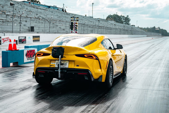 CSF Gen 2 B58 Race X Charge-Air-Cooler Manifold Thermal Black Finish for 2020-2024 BMW and Toyota GR Supra Models