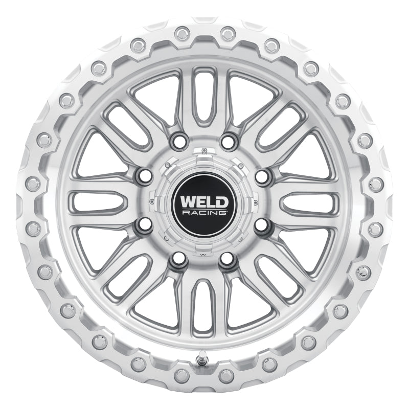 Weld Swift Flow-Formed Wheel 17x9 - 8x180 ET-12 Gloss Silver Machined, image 2