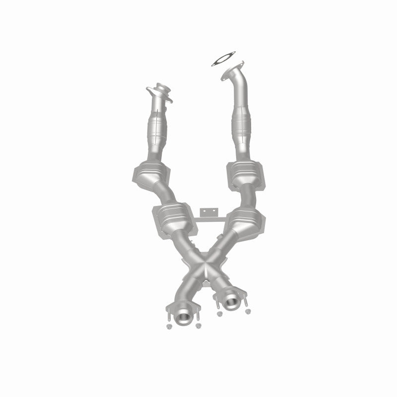 MagnaFlow Conv DF 96-98 Mustang 4.6L 6-Cats Easy Install