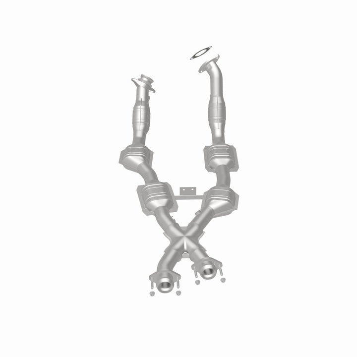 MagnaFlow Conv DF 96-98 Mustang 4.6L 6-Cats Easy Install