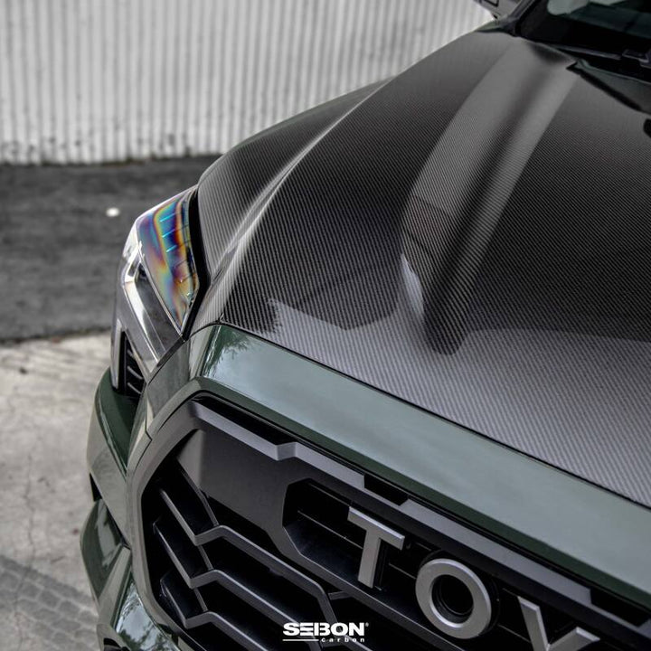 Seibon Carbon Fiber Hood for Toyota Tundra OE Style - 22-23