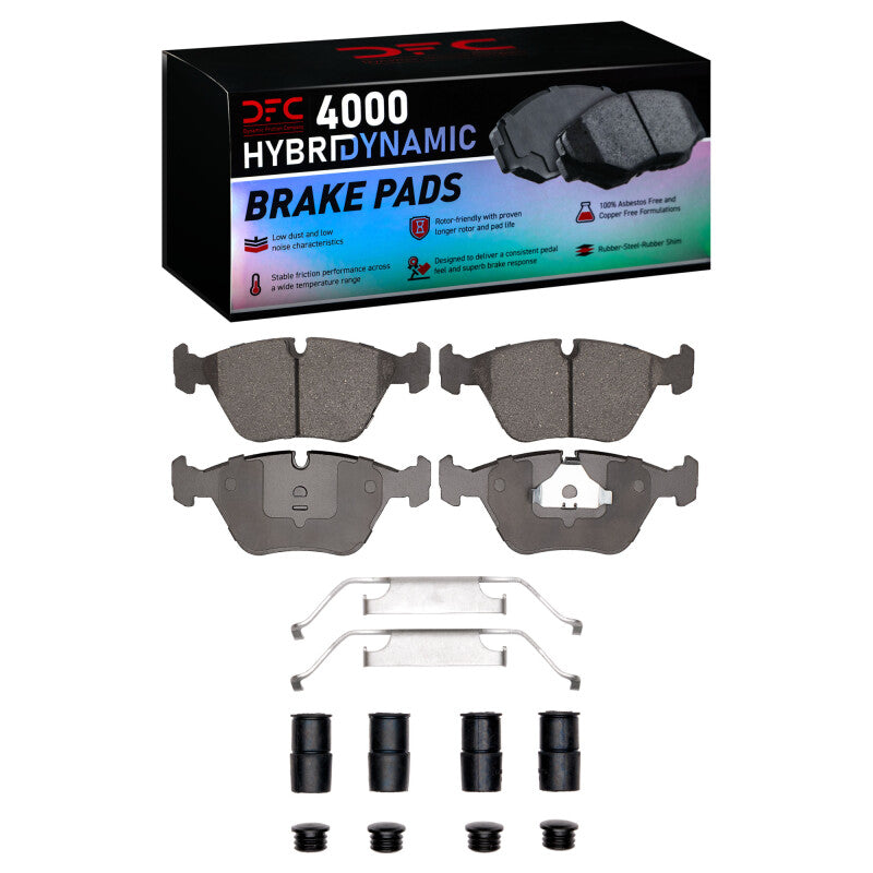 DFC 4000 HybriDynamic Front Brake Pads - BMW 5/7-Series, M3, M5, Z3 M 1987-2005