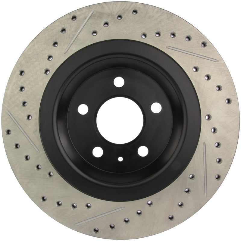 StopTech Slotted and Drilled Sport Brake Rotor - OneFastShop