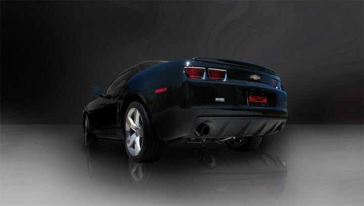 Corsa Black Sport Cat-Back + XO Exhaust for Chevrolet Camaro SS 6.2L V8 - 2010-2015 - OneFastShop