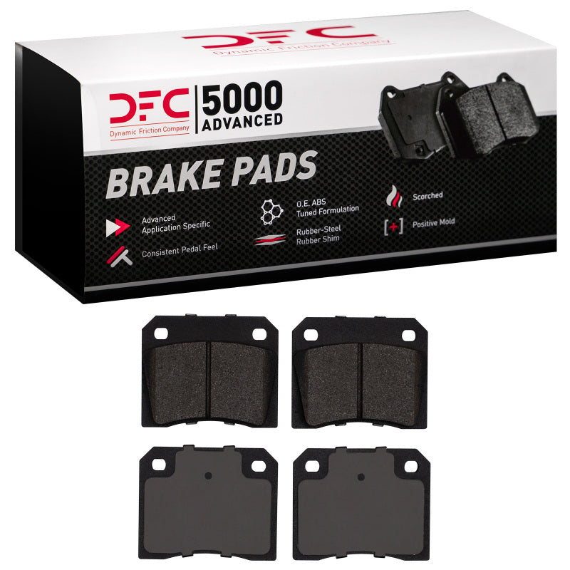 DFC 5000 Advanced Low-Metallic Front Brake Pads - Aston Martin, Ferrari, Jaguar, Maserati, Shelby/AC Cobra (1958-1993)