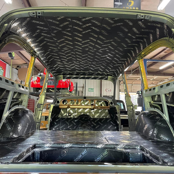 DEI Boom Mat Damping Material - 12in x 12-1/2in (2mm) - 2.1 sq ft - 2 Sheets