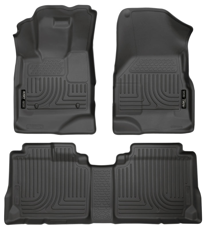 Husky Liners WeatherBeater Combo Black Floor Liners for 10-12 Chevy Equinox/GMC Terrain