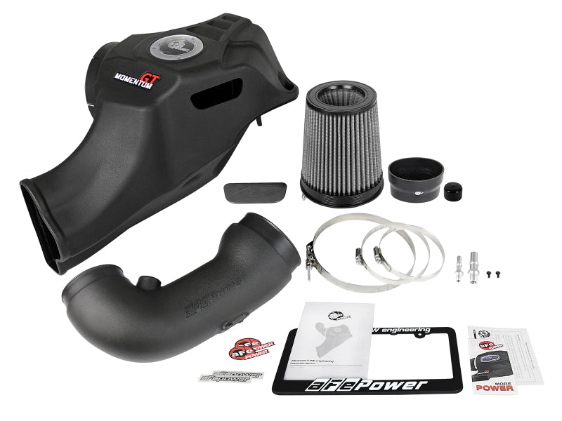 aFe POWER Momentum GT Pro Dry S Cold Air Intake System for Ford Mustang GT V8-5.0L - OneFastShop
