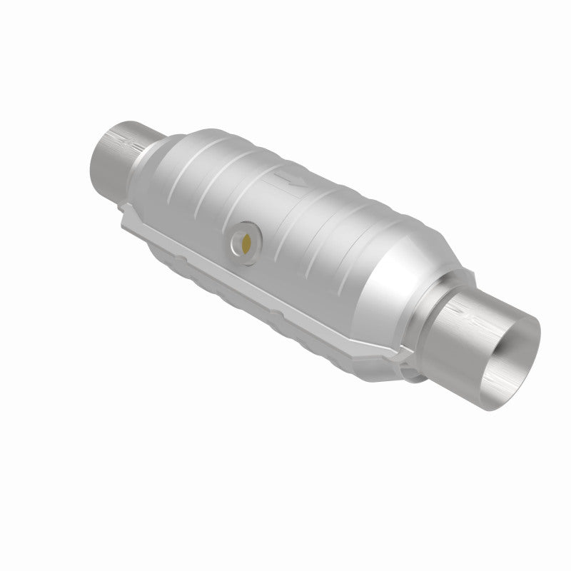 Magnaflow Universal Catalytic Converter 2in Center/Center Round 11in Body - Fits Acura CL, Honda Accord, Ford Explorer, and More