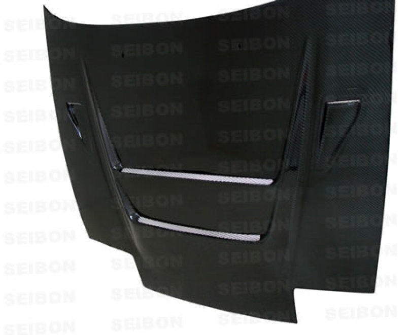 Seibon DVII Carbon Fiber Hood for 89-94 Nissan 180SX/240SX