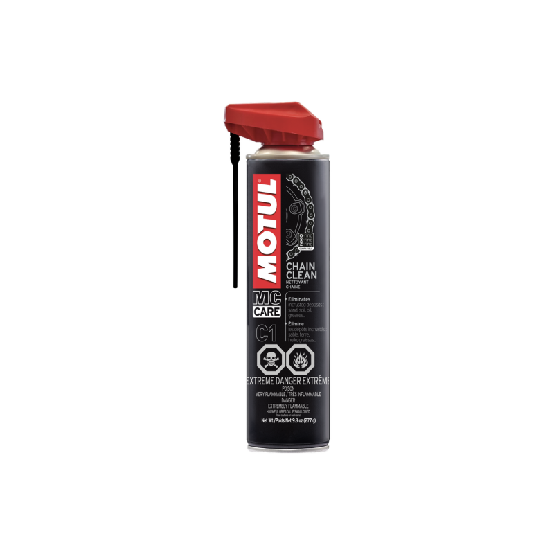 Motul MC Care C1 Chain Clean Aerosol Degreaser - 9.8 oz