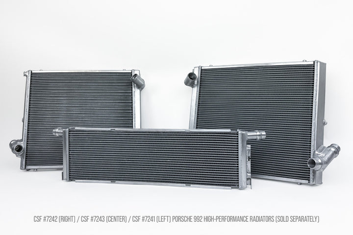 CSF 2019+ 992.1/992.2 Porsche 911(3.0LT Base/T/S/4/4S/GTS/4 GTS) Radiator